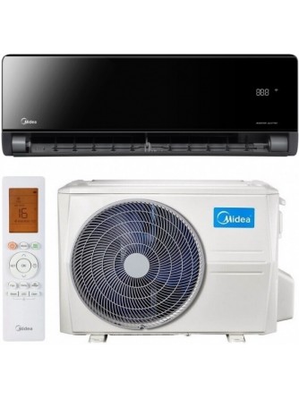 Настінний кондиціонер інверторний Midea Penrose MSXT-09HRFN8-BLACK-I/MSXT-09HRFN8-BLACK-O