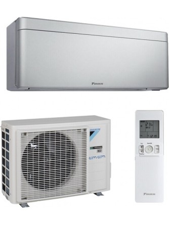 Настінний кондиціонер інверторний Daikin Stylish Silver FTXA25CS/RXF25